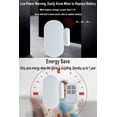 thumbnail image 5 of 2 Pieces Door and Window Alarm Wireless Magnetic Sensor with 2 Remote Controls for Home Security System Child Security Burglar Alarm Detector 130dB Siren with Battery, 5 of 5