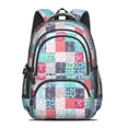 thumbnail image 2 of Boho Bohemia Flower Backpack for School,Cute School Bag,Schoolbag with Adjustable Shoulder Straps & Padded Back,16.9 Inch, 2 of 5