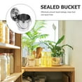 thumbnail image 2 of Handheld Bucket Stainless Steel Sealed Bucket for Oil Food Liquid Transport, 2 of 8