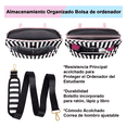thumbnail image 5 of Maletín Crossbody Para Laptop 15.6 In Bolsa Tote Para Mujer Rosa, 5 of 5