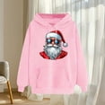 thumbnail image 6 of Craaazy Women's Christmas Hoodies with Long Sleeves Loose Fit Pockets Sweatshirt Gifts, 6 of 6