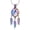 Colorful-Silver, variant on Hollow Dream Catcher Pet Cremation Jewelry Dreamcatcher Cremation Jewelry for Ashes Stainless Steel Paw Print Urn Locket Pendant Memorial Urn Necklace for Women for Loved Ones Keepsake Gift