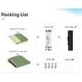 thumbnail image 5 of Quictent Pop up Canopy 12 x 12, One Person Set up Portable Instant Folding Shelter, Outdoor Canopy Tent with Extra Shade for Backyard, Patio, Party - Beige/Green, 5 of 7
