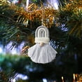 thumbnail image 1 of Fiudx Adorno de Papá Noel, Diseño Artesanal de Cuerda de Algodón, Decoración de Ensueño para El Árbol de Navidad, Elegante Regalo Navideño, Adorno para La Pared Del Hogar, Accesorio para Fiestas Navi, 1 of 7