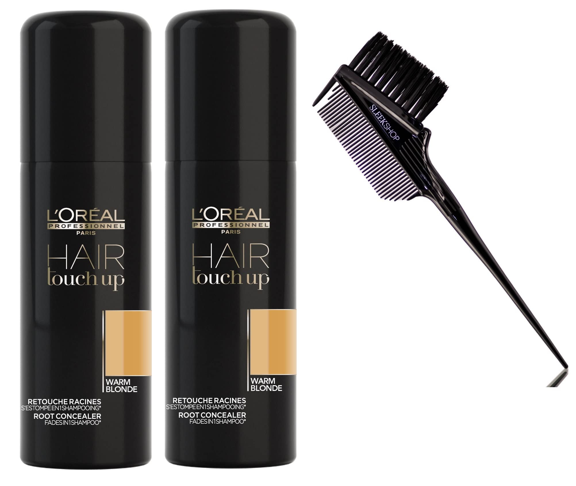 WARM BLONDE , L'oreal Professionnel HAIR TOUCH UP Spray, Root Concealer Aerosol Hair Color