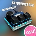 thumbnail image 2 of Teclado BTXETUEL SayoDevice O3C OSU con interruptor lineal magnético, 2 of 6
