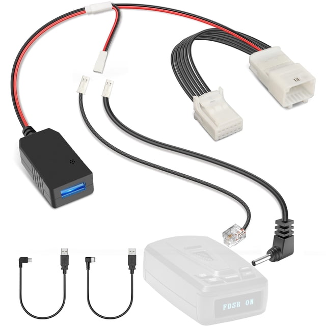 Adaptador de cable de alimentación del detector de radar Gonifeto para Toyota