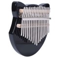 thumbnail image 4 of Clavier à Pouce Kalimba 17 Touches avec Sac et Marteau de Réglage Instrument de Musique Cadeau Noir, 4 of 11