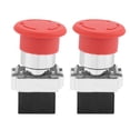 thumbnail image 5 of Emergencyswitch2PCS Red Sign Emergency MM Emergency Stop Switch Emergencybuttonswitch Revolutionary Design, 5 of 5