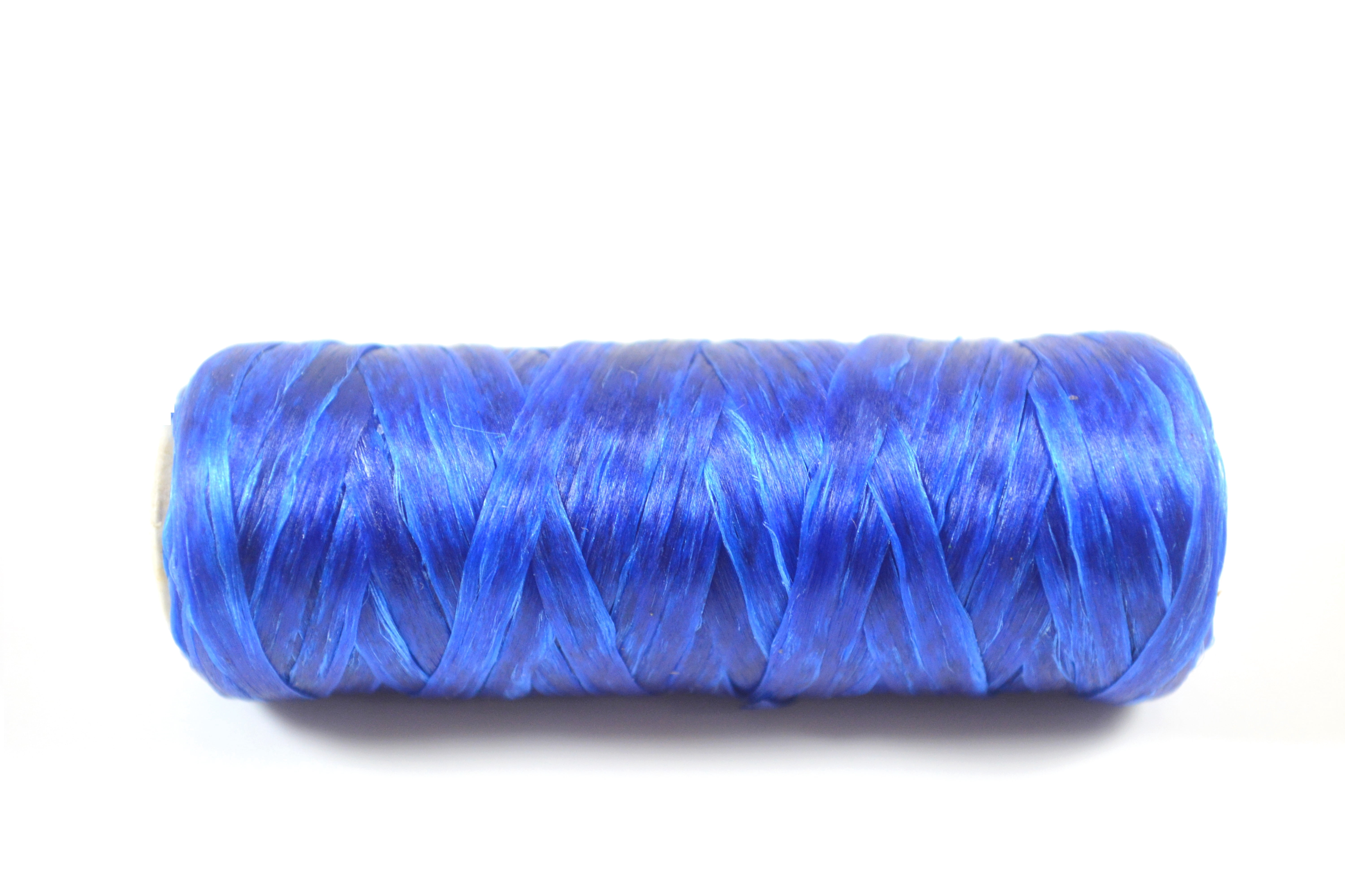 Kulay Bobbin Artificial Deer Sinew Waxed Flat Poly Thread, 100 Yards, 5 Ply, 70 LB Test (Pack of 6 - Brown, White, Black, Purple, Blue, Red)