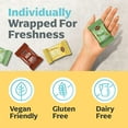 thumbnail image 5 of Variety Pack of Halvah Marble, Vanilla, and Walnut Israel Candy Bars Vegan-Friendly, Certified Kosher Snacks with No Dairy or Gluten by Achva, 25 g. Each 1 Pack, 5 of 7