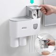 thumbnail image 4 of Toothbrush Holder - Wall Mounted Toothbrush Holder - Automatic Toothpaste Dispenser, 4 of 5