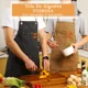 thumbnail image 2 of 2piezas Mandil Ajustables De Lona Para Chef-barbacoa-barista, 2 of 7