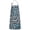 Blue Leopard Print, variant on Blue Leopard Print Apron-Garden Aprons for Women with Pockets-Cotton Linen Waterproof Kitchen Cooking Gardening Aprons Adjustable for Kitchen,Cooking,BBQ and Salon 33x27 Inch
