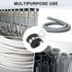thumbnail image 5 of Uxcell 12 Paquete de Abrazaderas de Cable 10 mm Acero Inoxidable 304 Goma Forma R para Tubo, 5 of 7