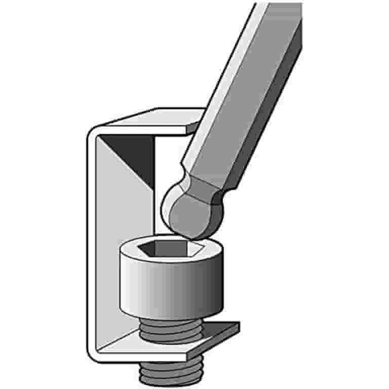 Eklind Tool Assorted SAE Long And Short Arm Hex Key Set Multi-Size In - Foto 7