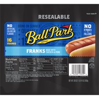 Ball Park® Classic Franks Family Pack, Original Length, 16 ct