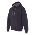 thumbnail image 2 of Fruit Of The Loom Unisex Sofspun Hooded Sweatshirt, XL, Black, 2 of 3