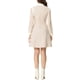 thumbnail image 3 of Vestido Pinafore INSPIRE CHIC para mujeres, tirantes de overoles de doble botonadura en S Beige, 3 of 6