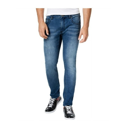 I-N-C Mens Denim Skinny Fit Jeans blue 36x30 | Walmart Canada