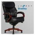 LaZBoy Bradley Bonded Leather Executive Chair Black (46089CC