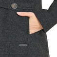 thumbnail image 3 of Panhandle Womens Black Wool Coat, 3 of 3