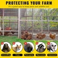 thumbnail image 2 of Black Hardware Cloth 72" x 50' | 1/2 Inch Mesh 19 Gauge | Vinyl Coated Welded Wire Mesh Roll | PVC Hardware Cloth & Chicken Wire Fencing for Garden Fence and Home Improvement Projects, 2 of 7