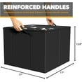 thumbnail image 6 of SpaceAid Shoe Organizer for Closet, 2 Pack, Fits 16-32 Pairs, Black, 6 of 7