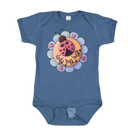 

Inktastic Ladybug Hugs with Flower Gift Baby Boy Bodysuit