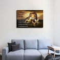 thumbnail image 2 of Lion of Judah Wall Art Lion and Lamb Christian Canvas Poster Print Modern Wall Art Painting Picture Living Room Home Home Decoration Art Gift, 2 of 6