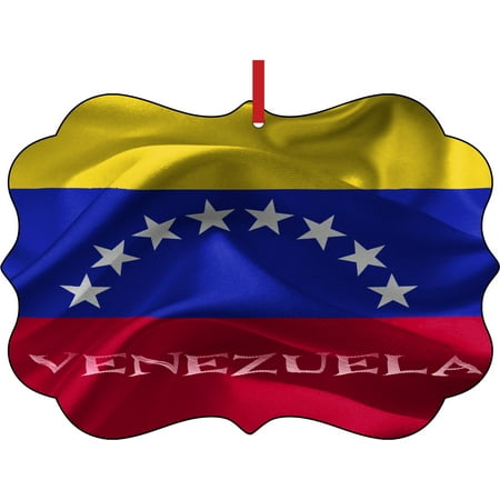 Flag Venezuela Waving Venezuelan 7 Stars Elegant Aluminum ...
