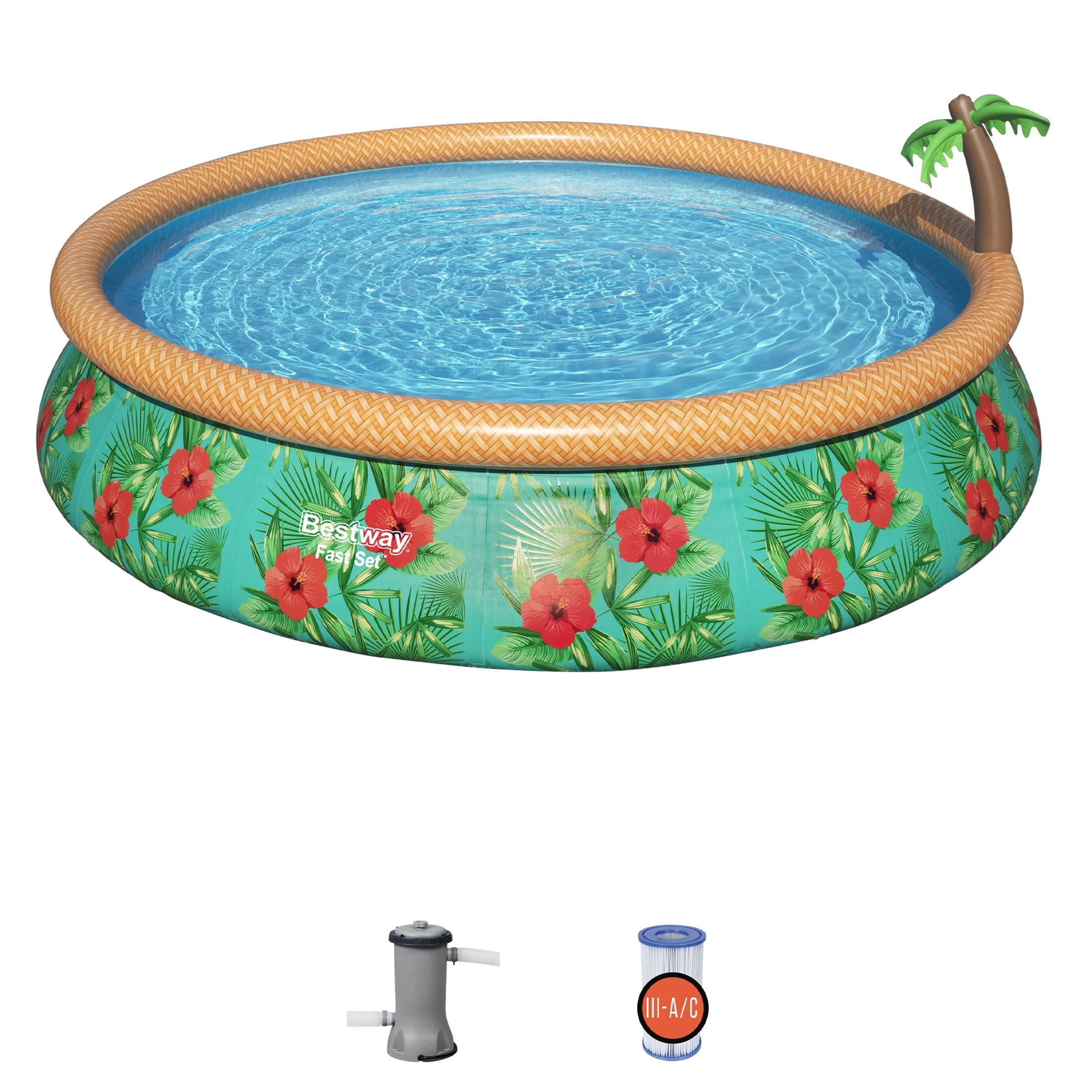 inflatable pool set