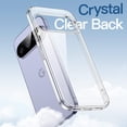 thumbnail image 2 of JETech Case for Google Pixel 11, Anti-Yellowing, Hard PC Clear Back, TPU Bumper (Clear), 2 of 6