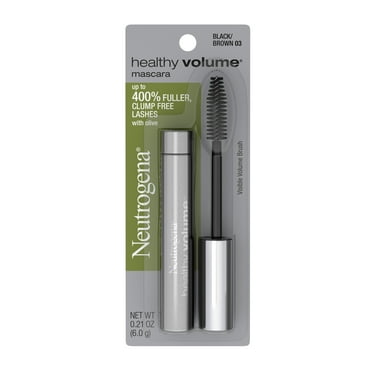 Neutrogena Healthy Volume Lash-Plumping Mascara, Black/Brown, 0.21 oz