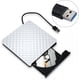 thumbnail image 5 of Plugs And Play External Writer Thin USB 3.0 USBC Burner External DVD Drive For PC Laptop Desktop White, 5 of 5