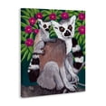 thumbnail image 2 of Stupell Industries Eclectic Ring Tailed Lemur Mama & Baby Canvas Art, 30 x 40, by Sarah Waldron Kimball, 2 of 8