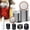 Silver-Lids-wx24+rx24, variant on Mason Jar Lids 48 Pack Silver Lids-wx24+rx24, Food-Grade Vacuum Sealing Supplies