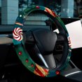 thumbnail image 6 of Christmas 14.5 Inch Printing PVC Leather Car Wheel Cover Auto Accessories Steering Wheel Covers, 6 of 6