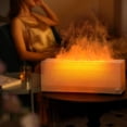 thumbnail image 4 of Difusor De Aceite Esencial De Llama, Función De Sincronización Multifunción Humidificador Difusor De Aromaterapia De Llama 5V 2A Para Oficina, 4 of 7