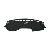 Unique Bargains Dashboard Cover for Dodge for Ram 1500 2019–2025 Dash Cover Mat Carpet Center Console Dash Cover Mat Car Interior Faux Leather Black 1 Pcs