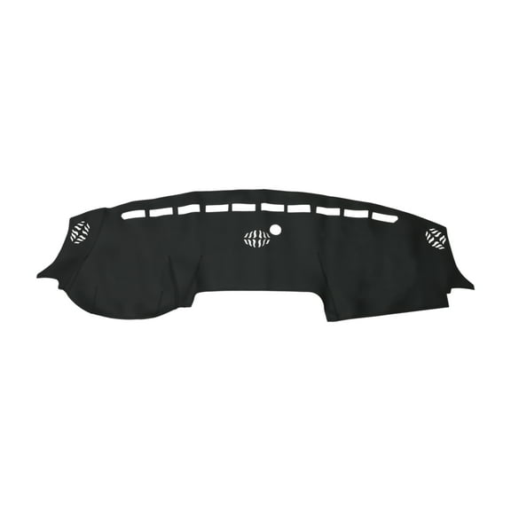 Unique Bargains Dashboard Cover for Dodge for Ram 1500 2019–2025 Dash Cover Mat Carpet Center Console Dash Cover Mat Car Interior Faux Leather Black 1 Pcs