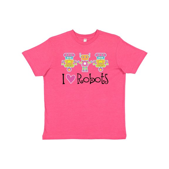 Inktastic Robot Lover Robotics Youth T-Shirt