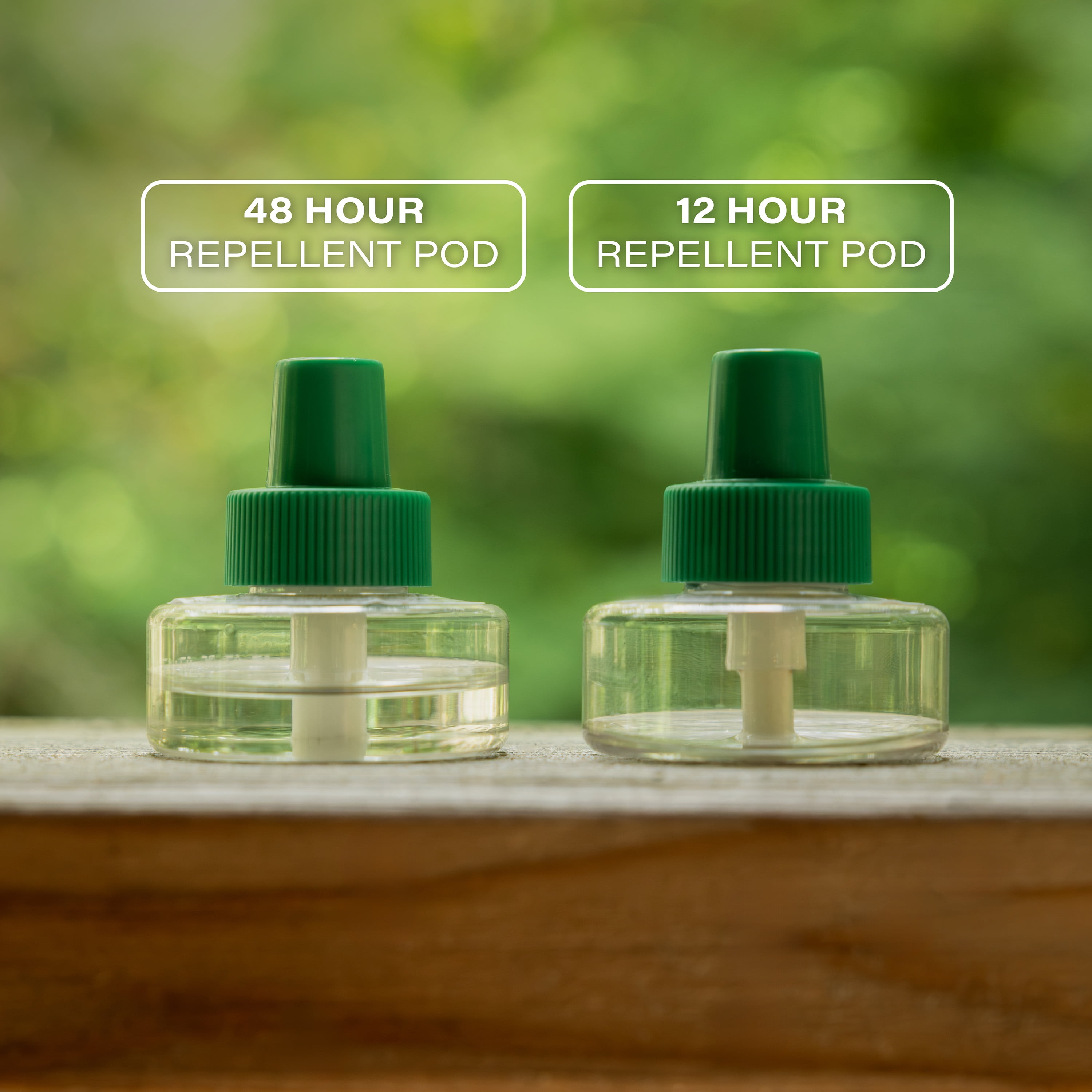 TIKI BiteFighter Plug & Repel Mosquito Repellent for Outdoor String Lights with 12-Hour Repellent Pod Included, Odor-Free, Easy Install, 110 sq. ft. Coverage