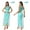 Mint Green, variant on iiniim Women's Princess Cosplay Jumpsuit Belly Dance Romper with Headwear Halloween Costume Turquoise M