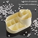 thumbnail image 5 of Makeup Organizer Box | Transparent Plastic Drawer Style | Rotating Compartment | Multi-Section Storage | Cosmetic & Lipstick Holder | Pen & Stationery Rack | 8x4.5x4.3 in | Durable Countertop Storage, 5 of 6
