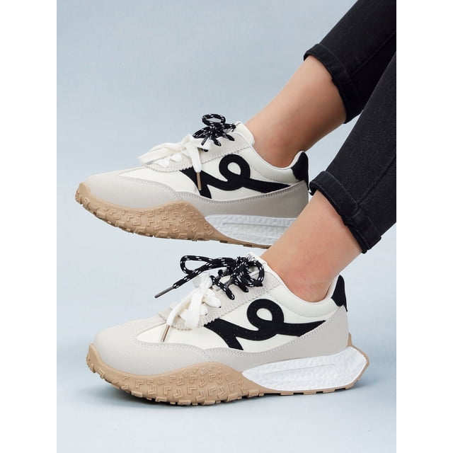 Tenis Mujer Plataforma Shendy Vendy Sneakers Antideslizante Estilo Casual