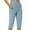 Light Blue, variant on biudgviw Capri Pants for Women High Waisted Skinny Workout Yoga Pants Stretch Athletic Jogger Capris Cropped Pants Short Pants Trousers(White,X-Large)