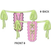 Lost In Paradise Tied Waist Thong Large Pink
