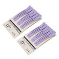 thumbnail image 1 of 12Pcs Hair Styling Clips Sectioning Positioning Hairpins for Home Salon Use Purple, 1 of 14