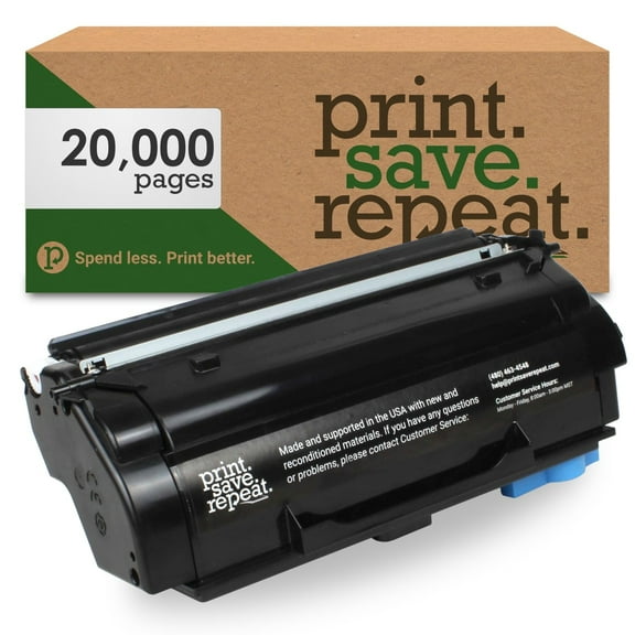 Print.Save.Repeat. Lexmark 55B1X00 Extra High Yield Toner Cartridge for MS431, MX431, MX432 [20,000 Pages]